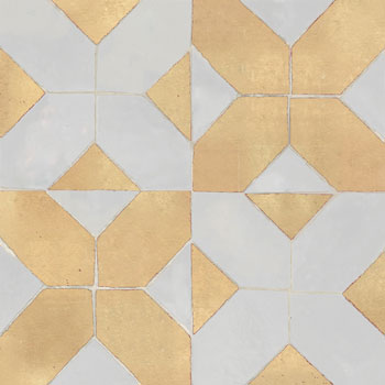 Mosaic House Moroccan tile Vezoul 1-14 White Natural, Unglazed, Terracotta  zellige, mosaic, zellij, field, pattern, glaze, simple 